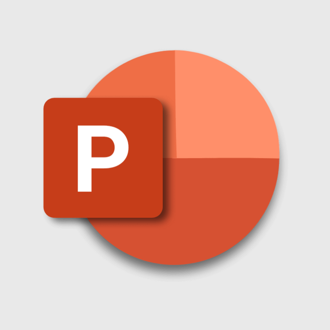 powerpoint file logo to depict power point presentations